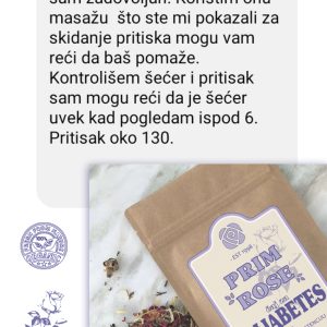 Iskustvo korisnika sa čajem Prim Rose za dijabetes i insulinsku rezistenciju – prirodna podrška za regulaciju šećera i krvnog pritiska